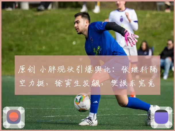 原创 小胖现状引爆舆论：张继科隔空力挺，徐寅生发飙，樊振东究竟怎么了？