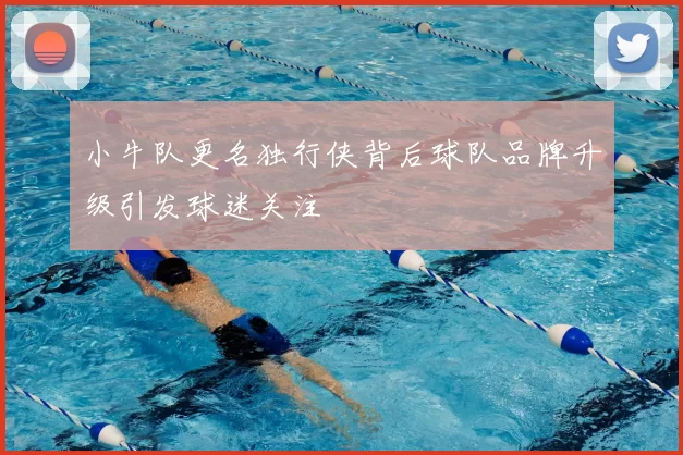 小牛队更名独行侠背后球队品牌升级引发球迷关注