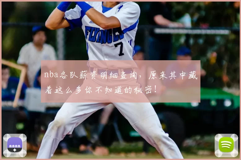 nba各队薪资明细查询，原来其中藏着这么多你不知道的秘密！